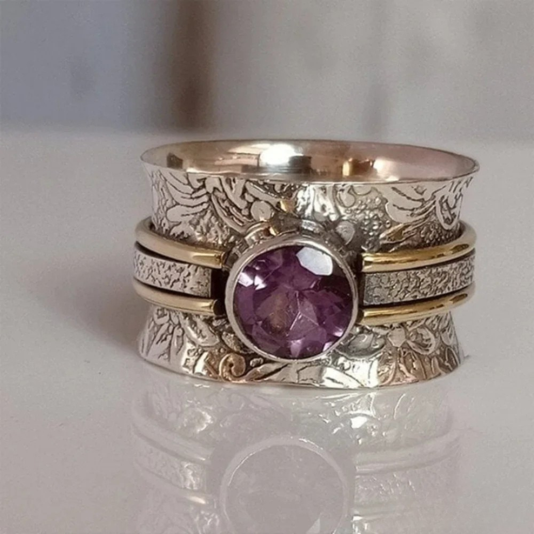 Bohemian Crystal Mindfulness Ring