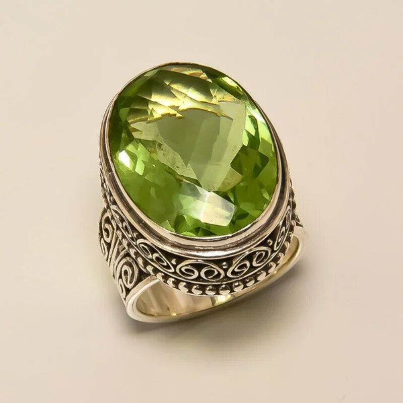 Classic Olive Crystal Band