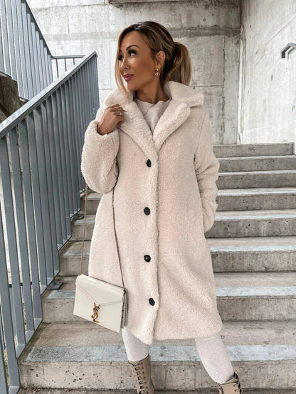 Emma - Soft Velvet Trench Coat for All Occasions