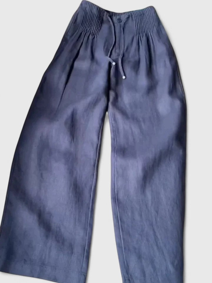 Chic Saree with Stylish Trousers for Any Occasion