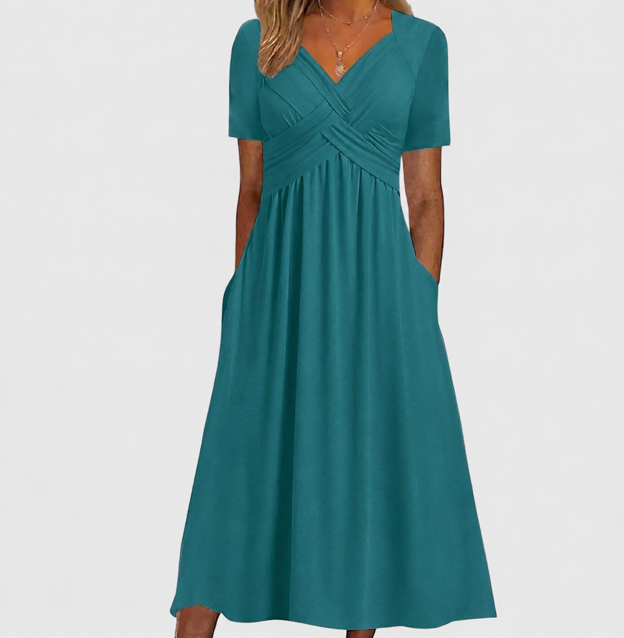 Viola™ | Stylish Midi Dress for All Occasions