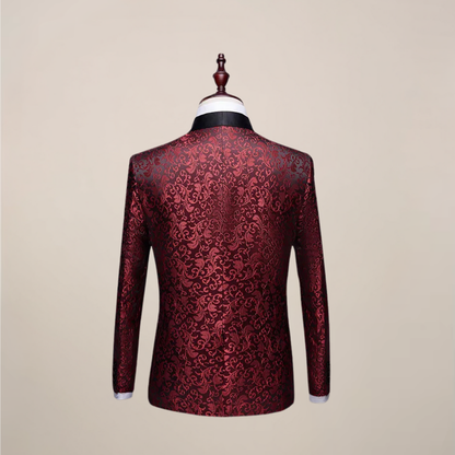 Men's Slim Fit Tuxedo Blazer for Formal Occasions