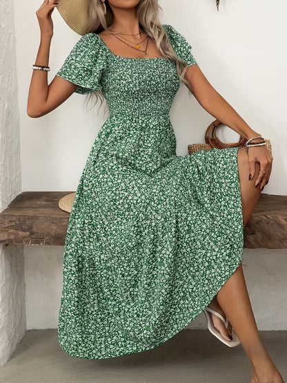 Bohemian Chic Dress for Festive Gatherings