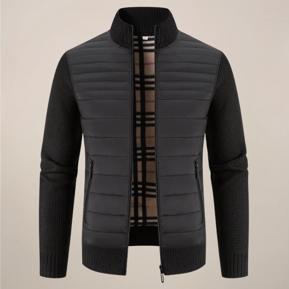 Men’s Hybrid Fleece Jacket - Cozy Fabric for Outdoor Adventures