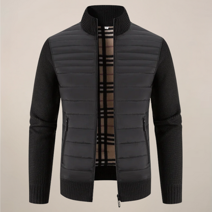 Men’s Hybrid Fleece Jacket - Cozy Fabric for Outdoor Adventures
