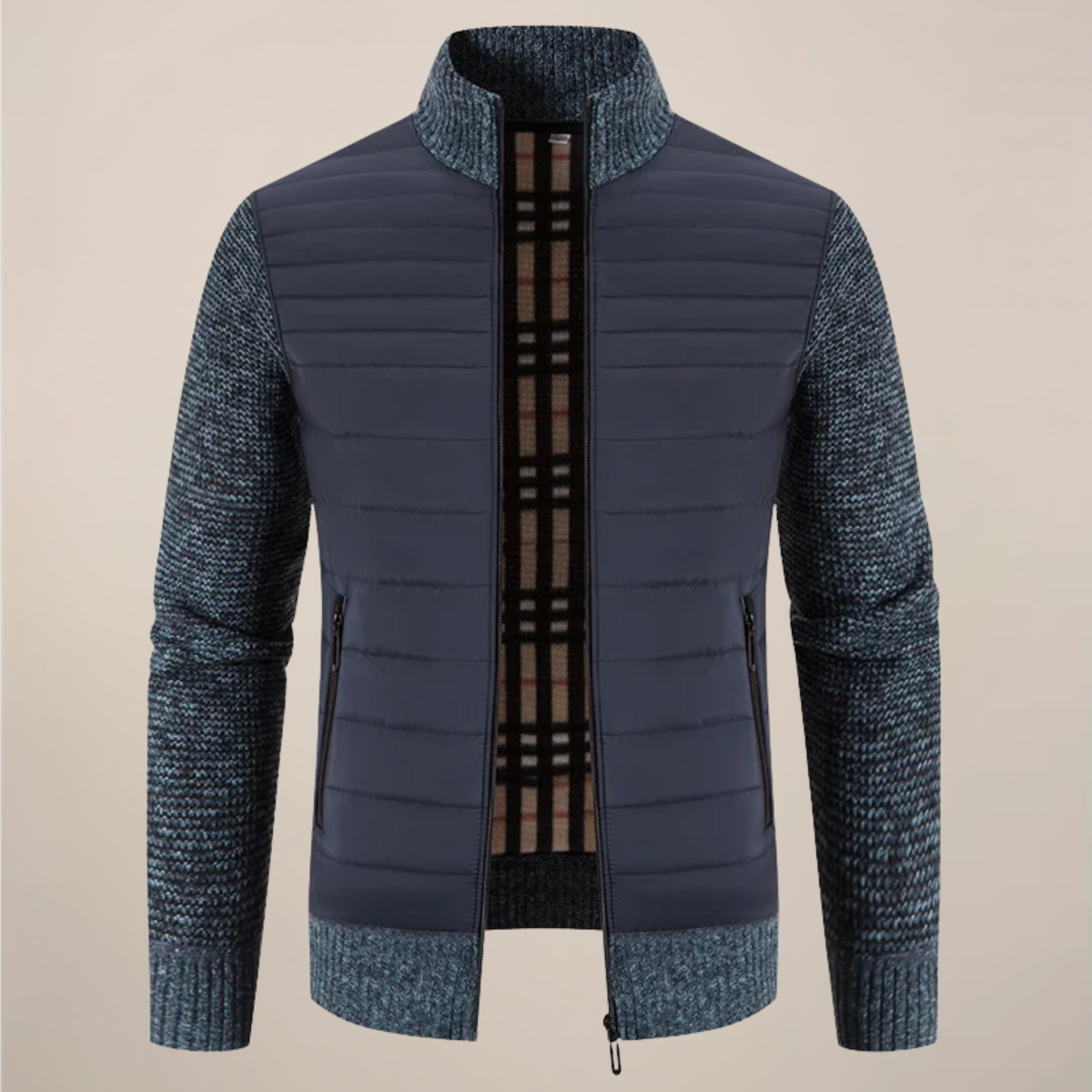 Men’s Hybrid Fleece Jacket - Cozy Fabric for Outdoor Adventures