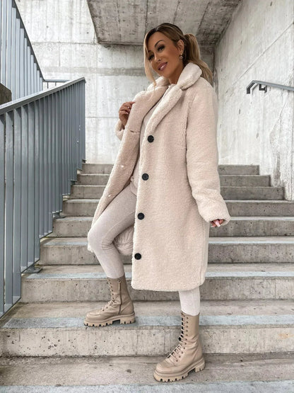 Emma - Soft Velvet Trench Coat for All Occasions