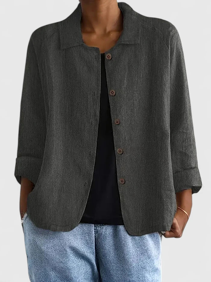 Ashleigh | Chic Cotton Blouse for Any Occasion