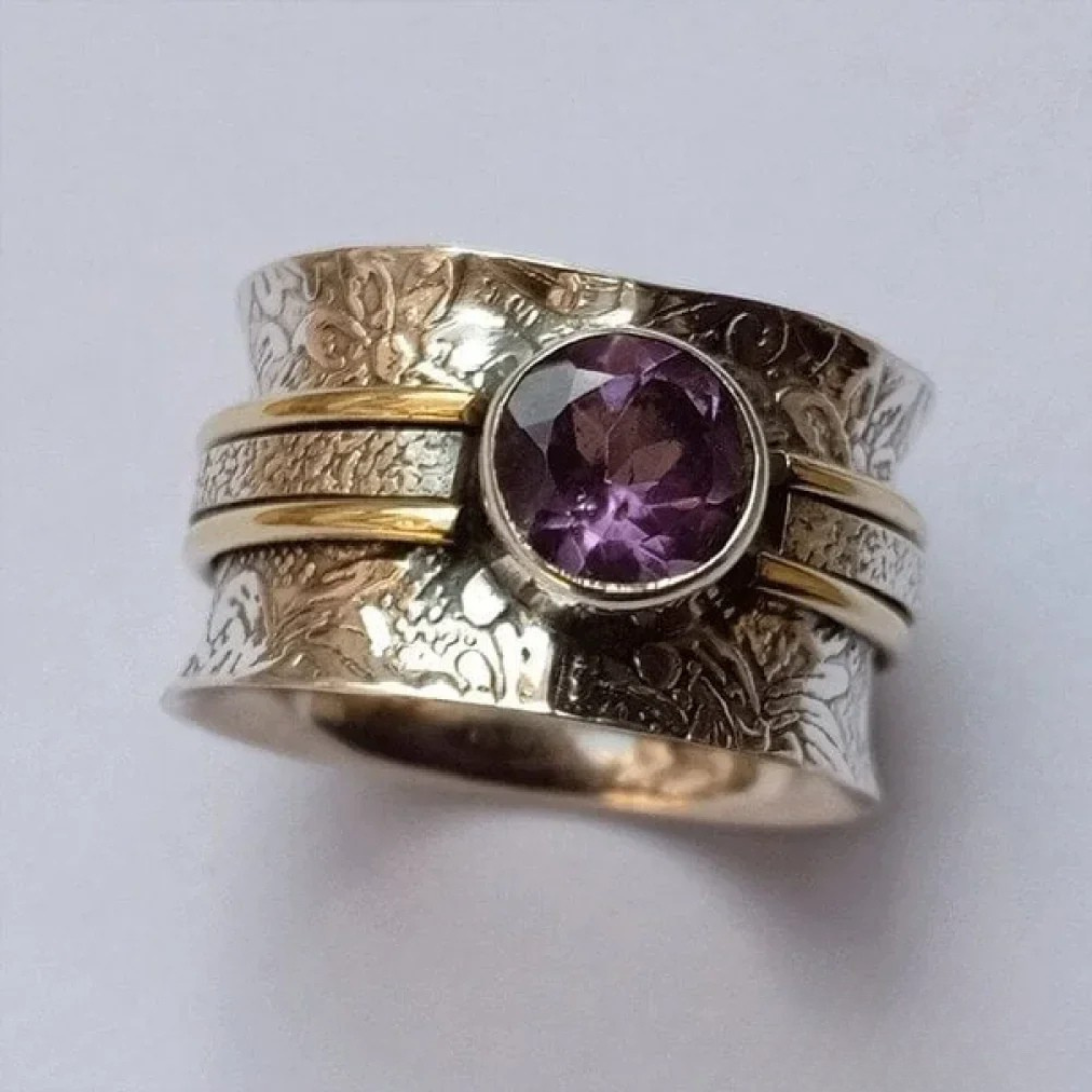 Bohemian Crystal Mindfulness Ring