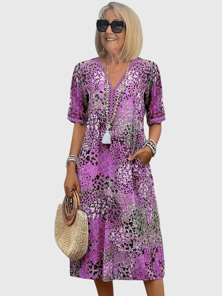 Floral Midi Dress for Special Occasions
