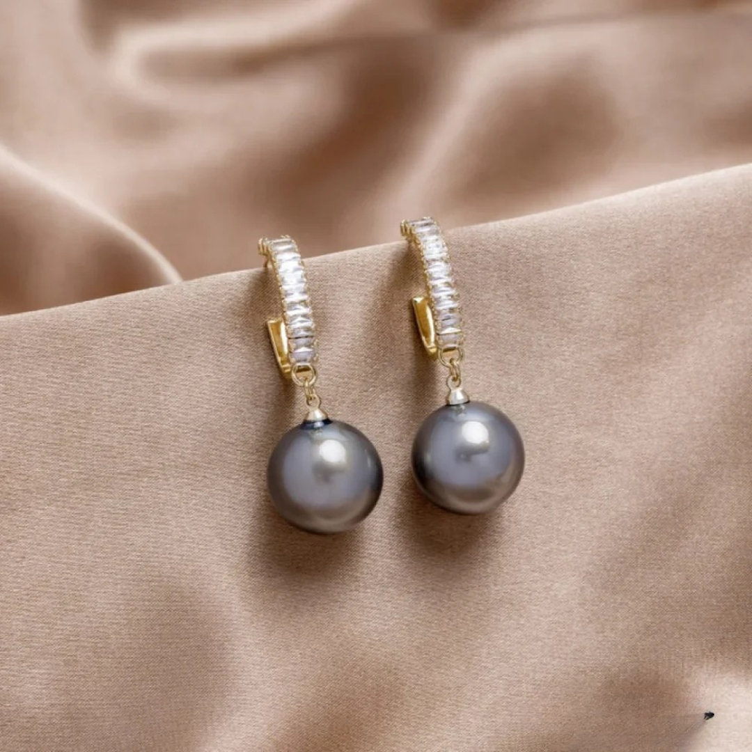Chic Pearl and Zirconia Studs