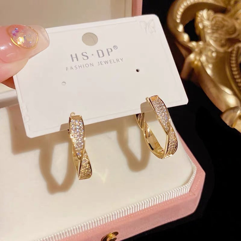 Limited Edition Golden Hoop Earrings