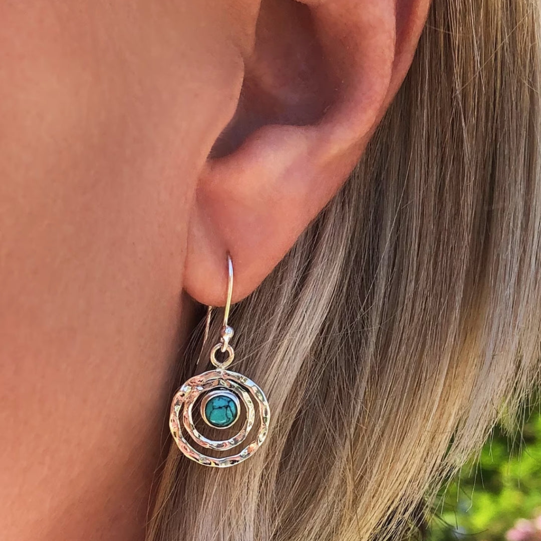 Emma - Bohemian Saturn Earrings