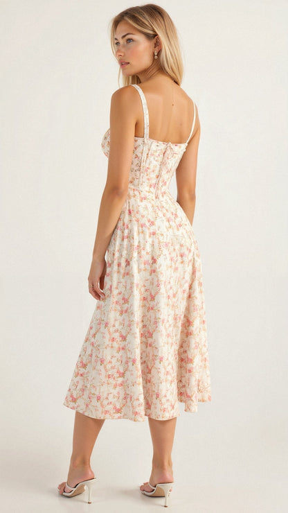 Corset Midi Dress – Flattering Fit for Any Occasion