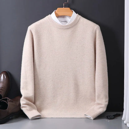 Men’s Classic Crew Neck Knit Sweater for Any Occasion