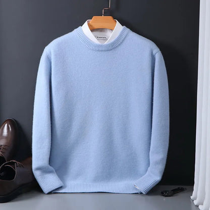 Men’s Classic Crew Neck Knit Sweater for Any Occasion