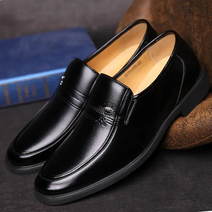 Men's Polished Penny Loafers for Formal Occasions