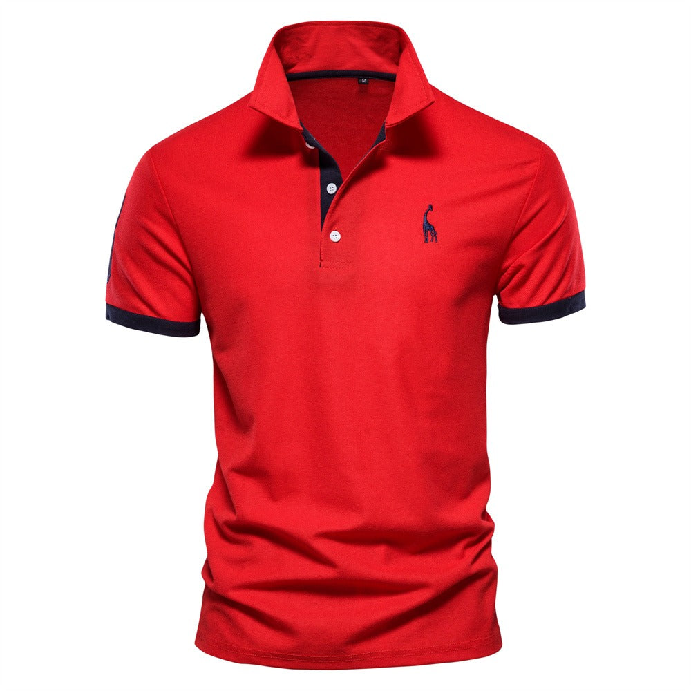 Men’s Classic Short-Sleeved Polo – Summer Style Staple
