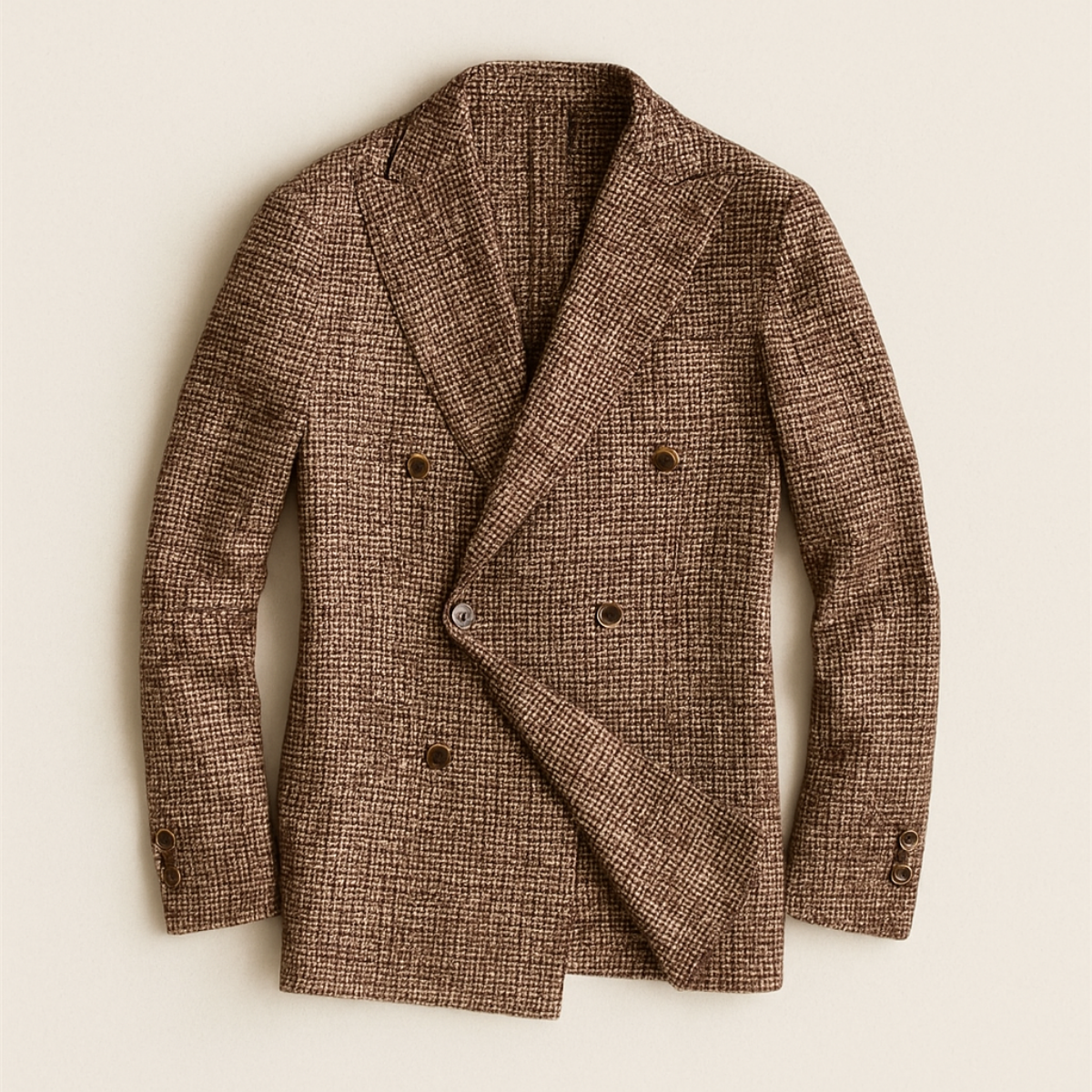 Men's Checked Blazer for Stylish Events