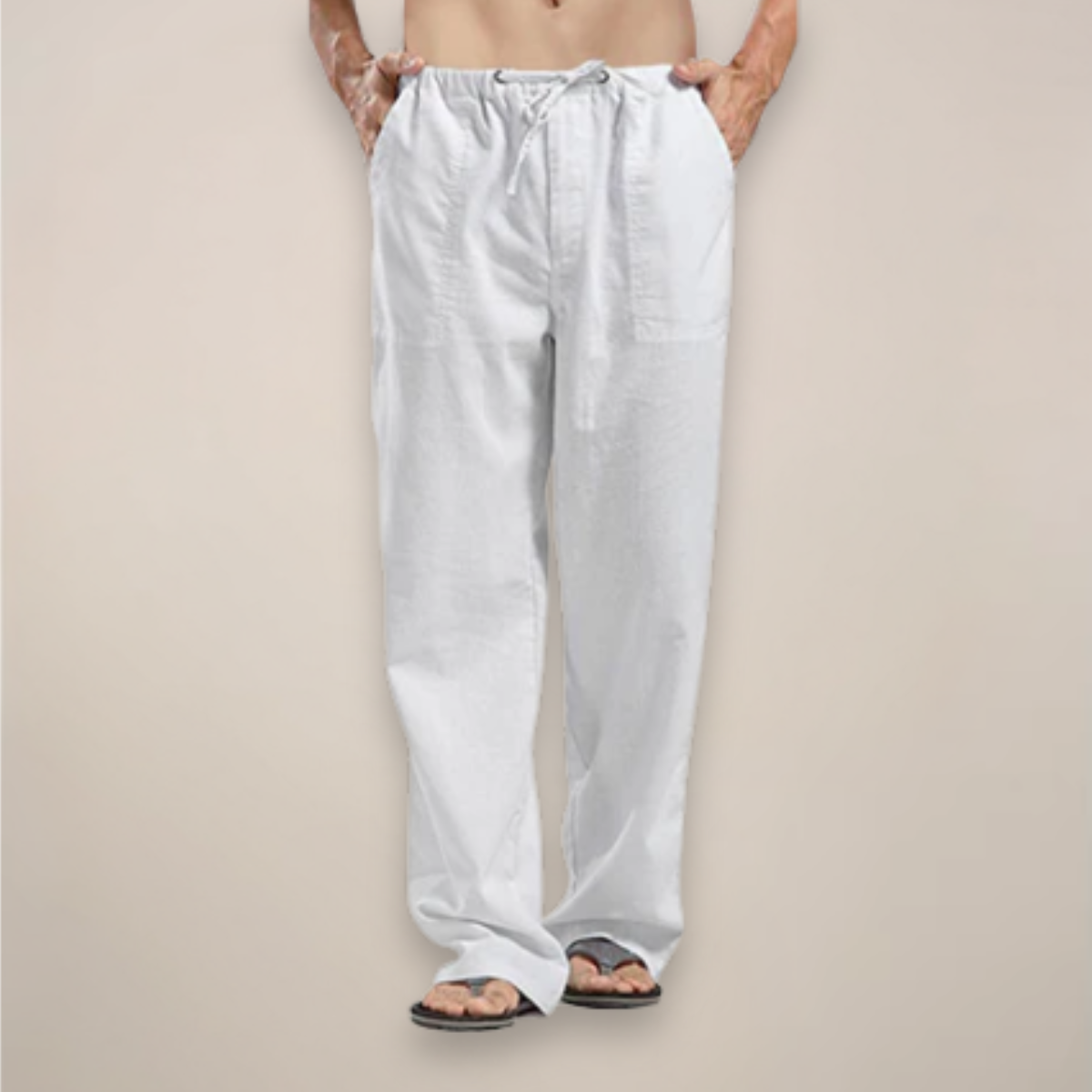 Men's Linen Trousers for Summer Events