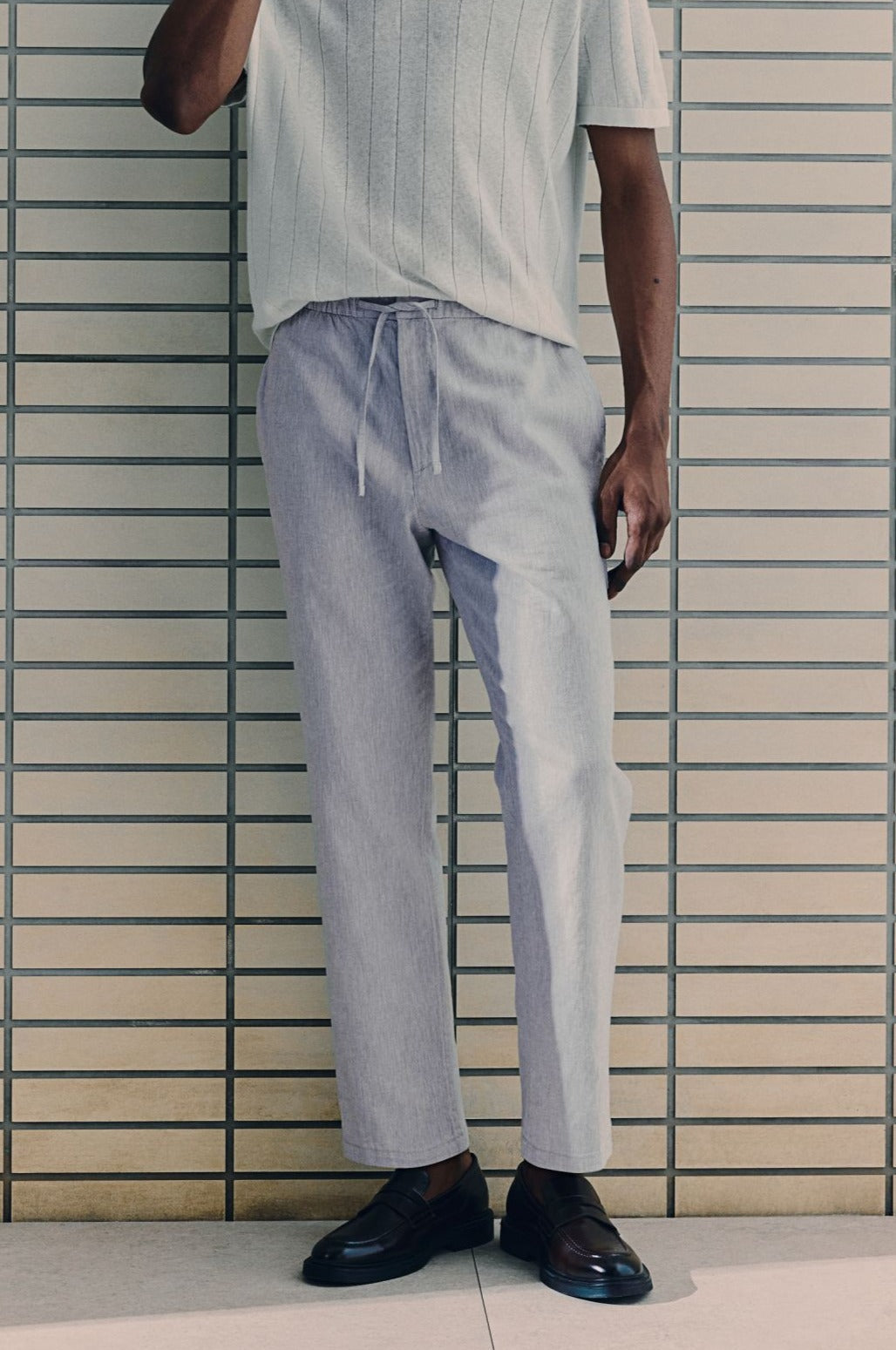 Men’s Drawstring Trousers for Smart Casual Wear