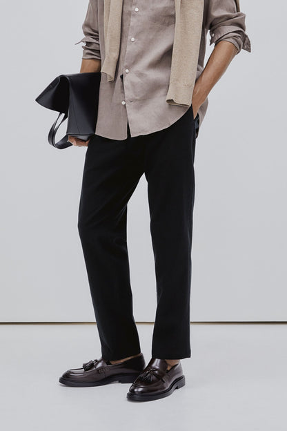Men’s Drawstring Trousers for Smart Casual Wear
