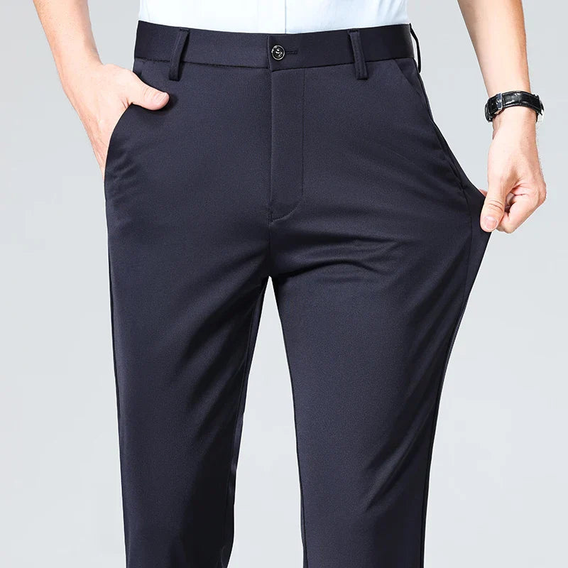Men’s Slim Fit Trousers - Sophisticated Office Attire