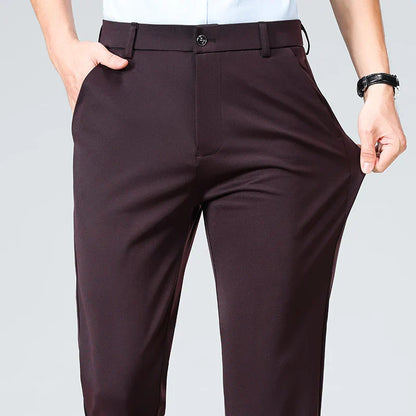 Men’s Slim Fit Trousers - Sophisticated Office Attire