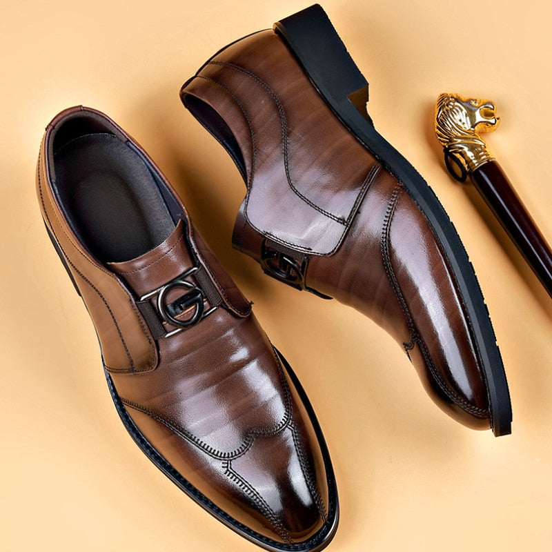 Men's Wingtip Dress Shoes for Formal Events