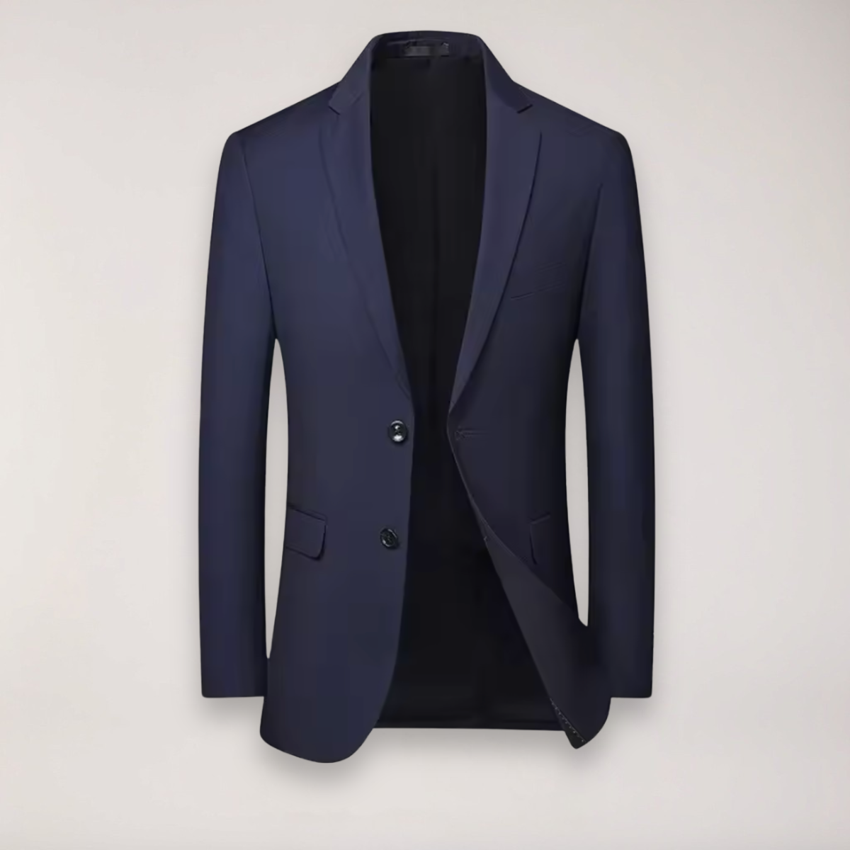Men's Three-Piece Formal Suit - Classic Blazer, Waistcoat, and Trousers for Weddings and Events