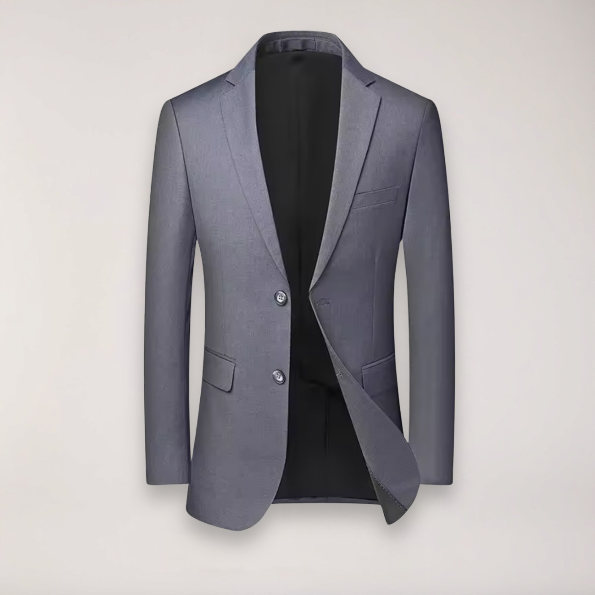 Men's Three-Piece Formal Suit - Classic Blazer, Waistcoat, and Trousers for Weddings and Events