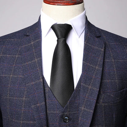 Men's Three-Piece Suit - Stylish Formal Attire