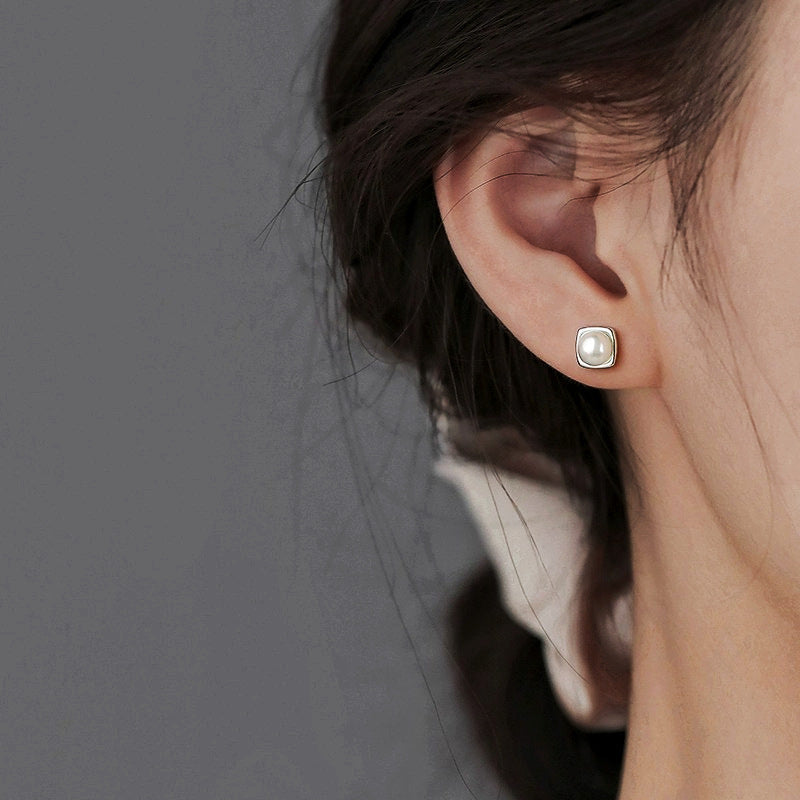 Natural Pearl Earrings