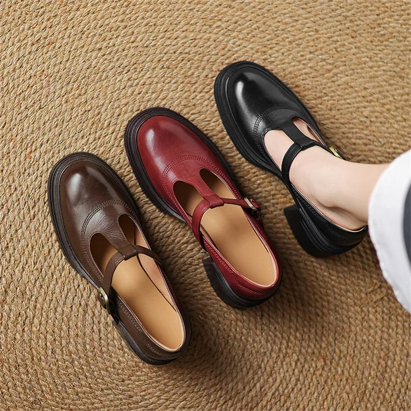 Elvana Chunky Pumps - Stylish Footwear for Any Occasion