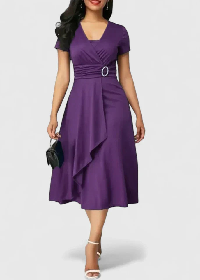 Zhyrelle | Chic Midi Dress for Any Occasion
