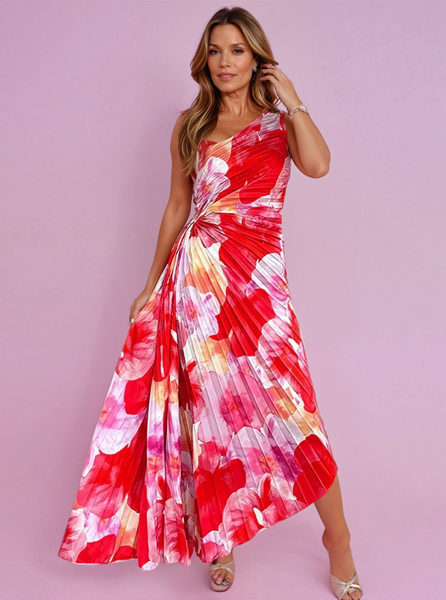 Wedding Guest Dress | Pleated Style