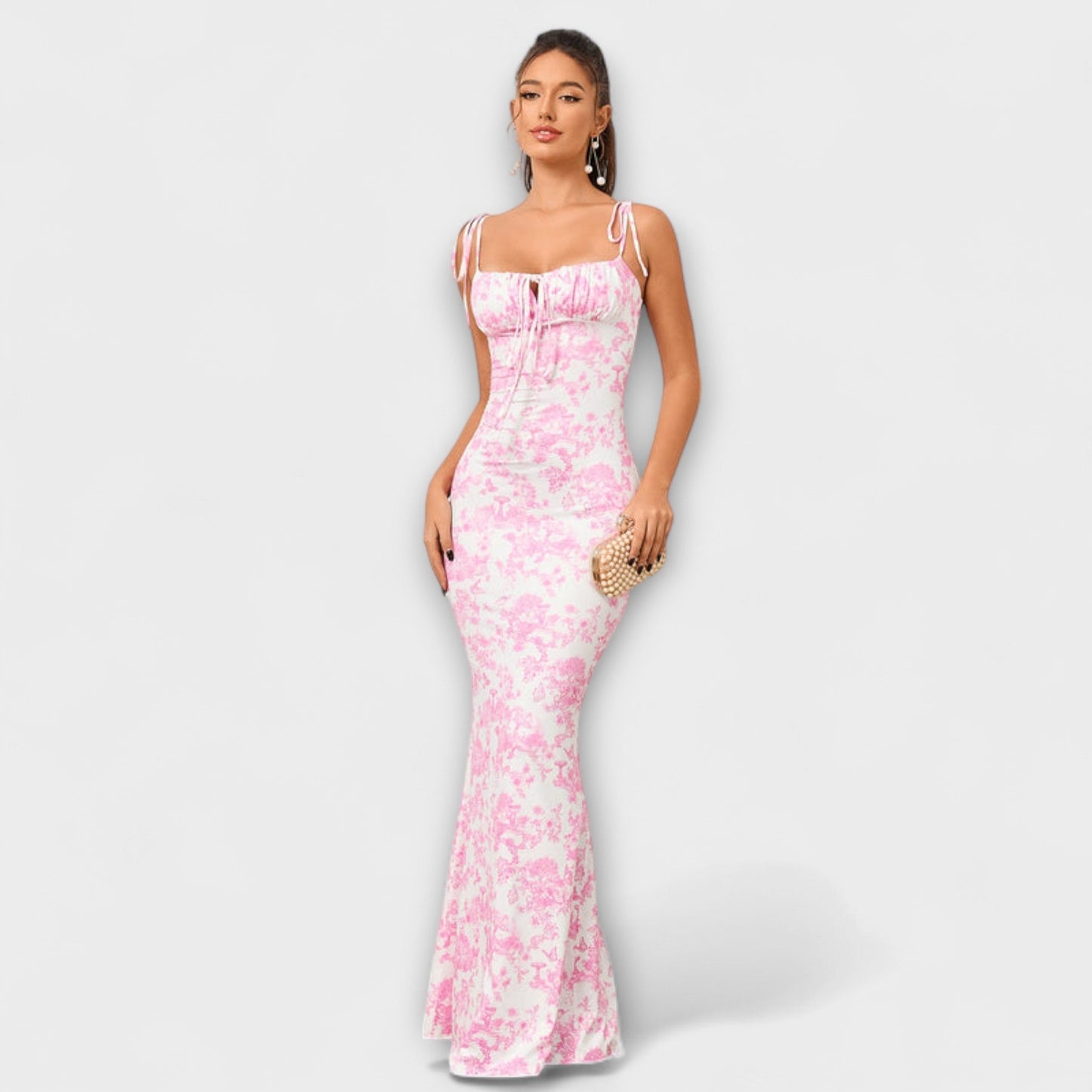 Thalia Floral Print Dress for Special Occasions