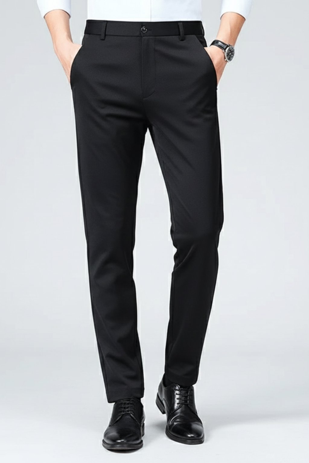 Men’s Slim Fit Trousers - Sophisticated Office Attire