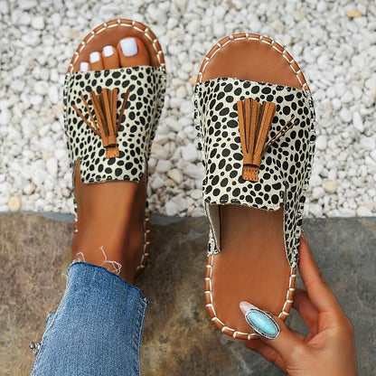 Stylish Woven Open-Toe Sandals for Women