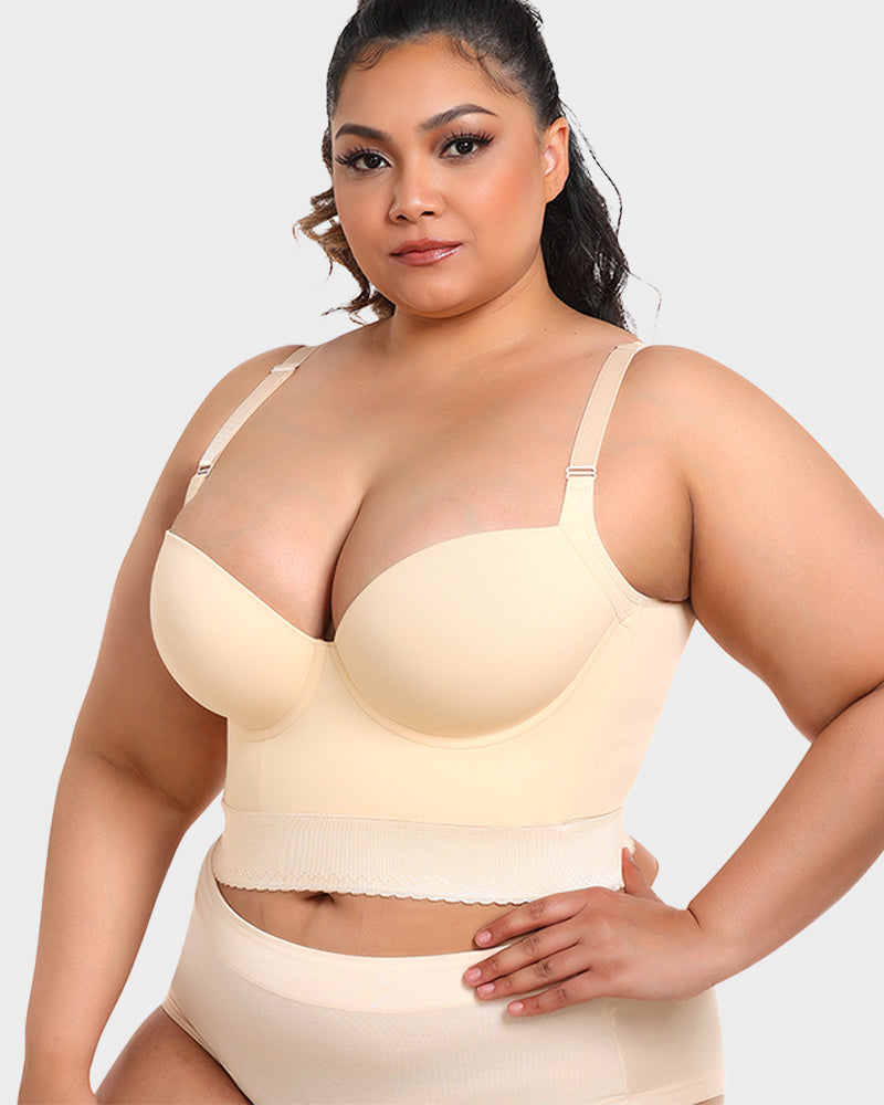 ContourFit™ Shapewear Longline Bra for Enhanced Shape
