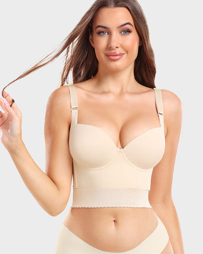 ContourFit™ Shapewear Longline Bra for Enhanced Shape