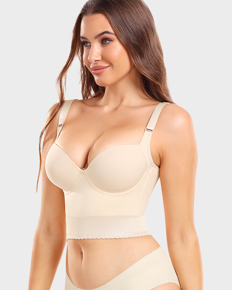 ContourFit™ Shapewear Longline Bra for Enhanced Shape