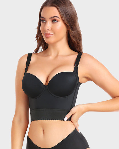 ContourFit™ Shapewear Longline Bra for Enhanced Shape