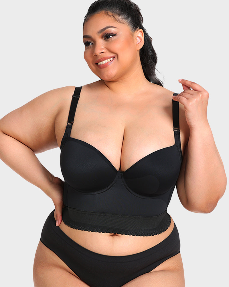ContourFit™ Shapewear Longline Bra for Enhanced Shape