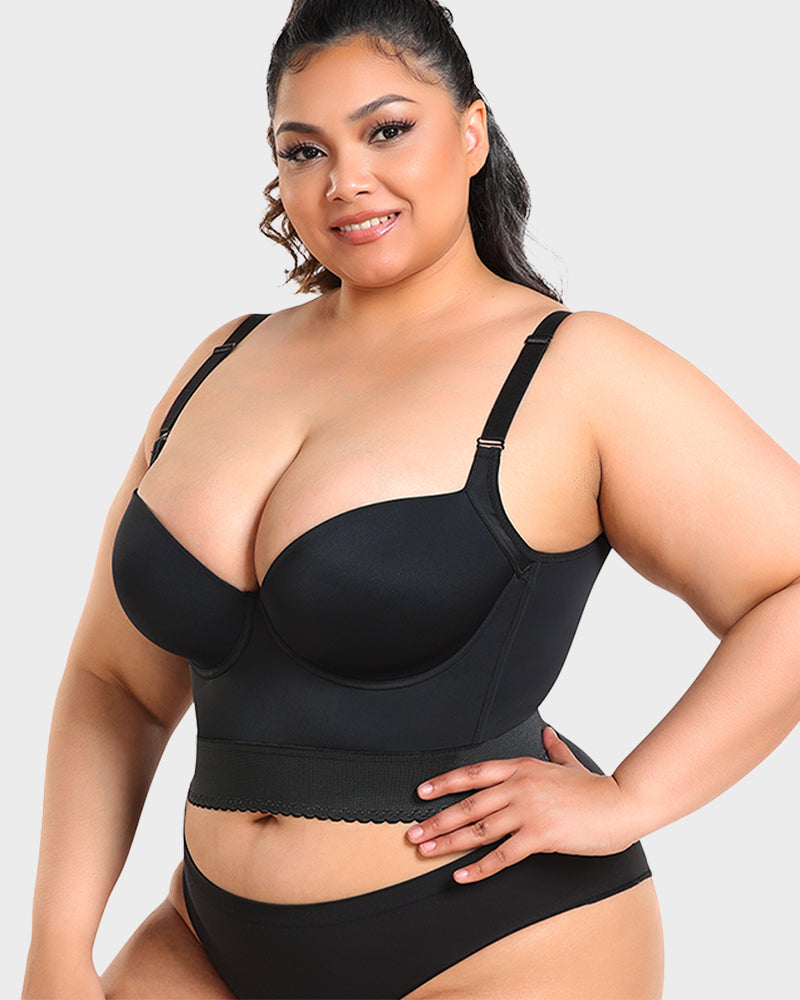 ContourFit™ Shapewear Longline Bra for Enhanced Shape