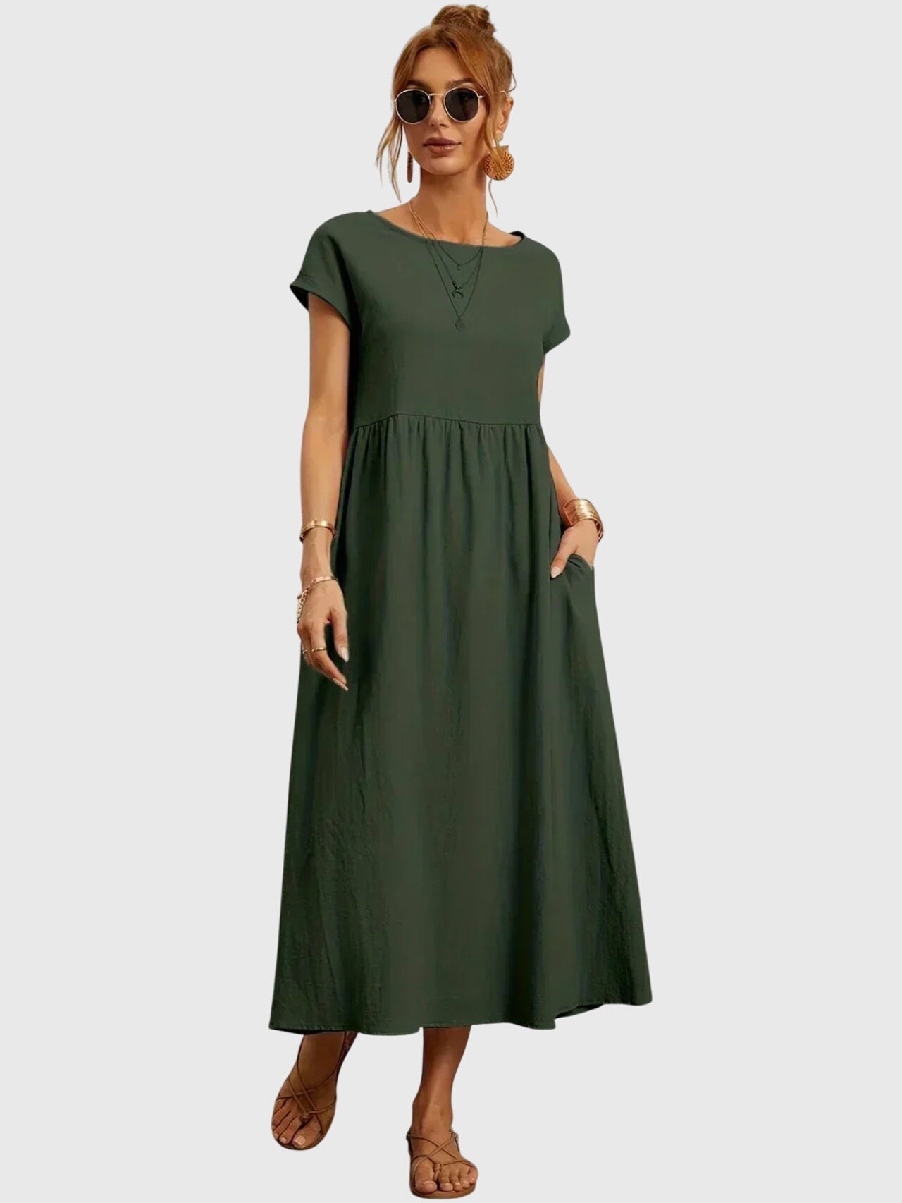 Giselle™ - Chic Pocket Dress for Any Occasion