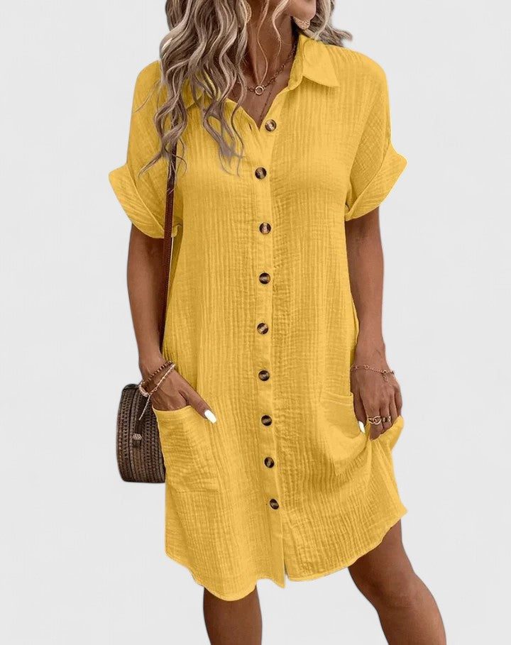 Gianelleza™ | Chic Midi Dress for Any Occasion