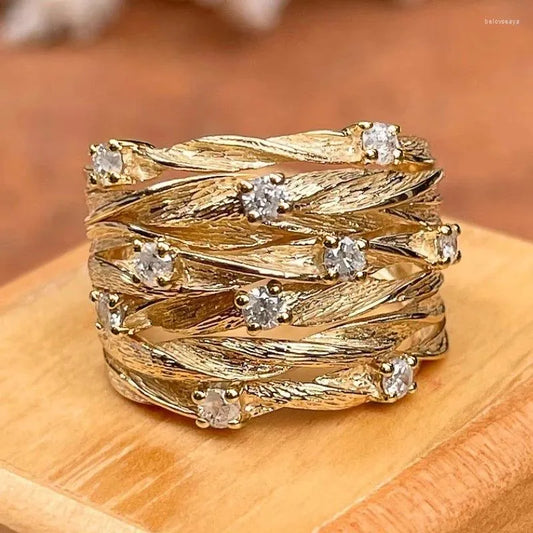 Retro Gold Bohemian Ring