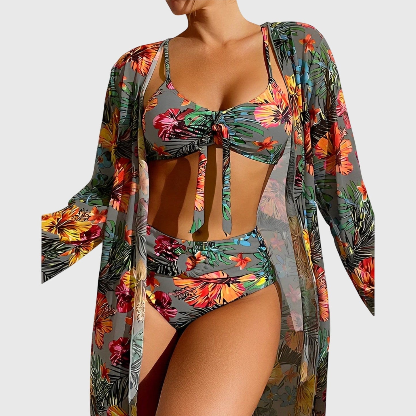 Luna - Chic Swimwear Set for Poolside Elegance