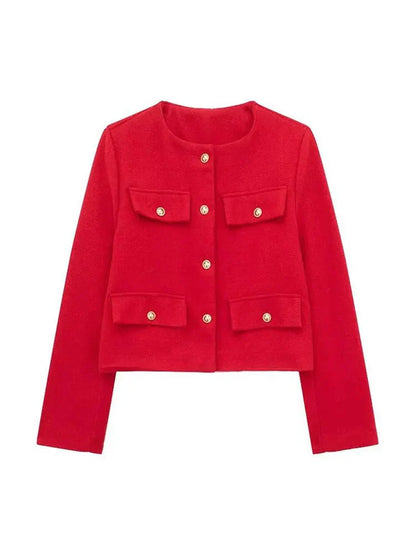 Arya - Stylish Tweed Blazer for Any Occasion